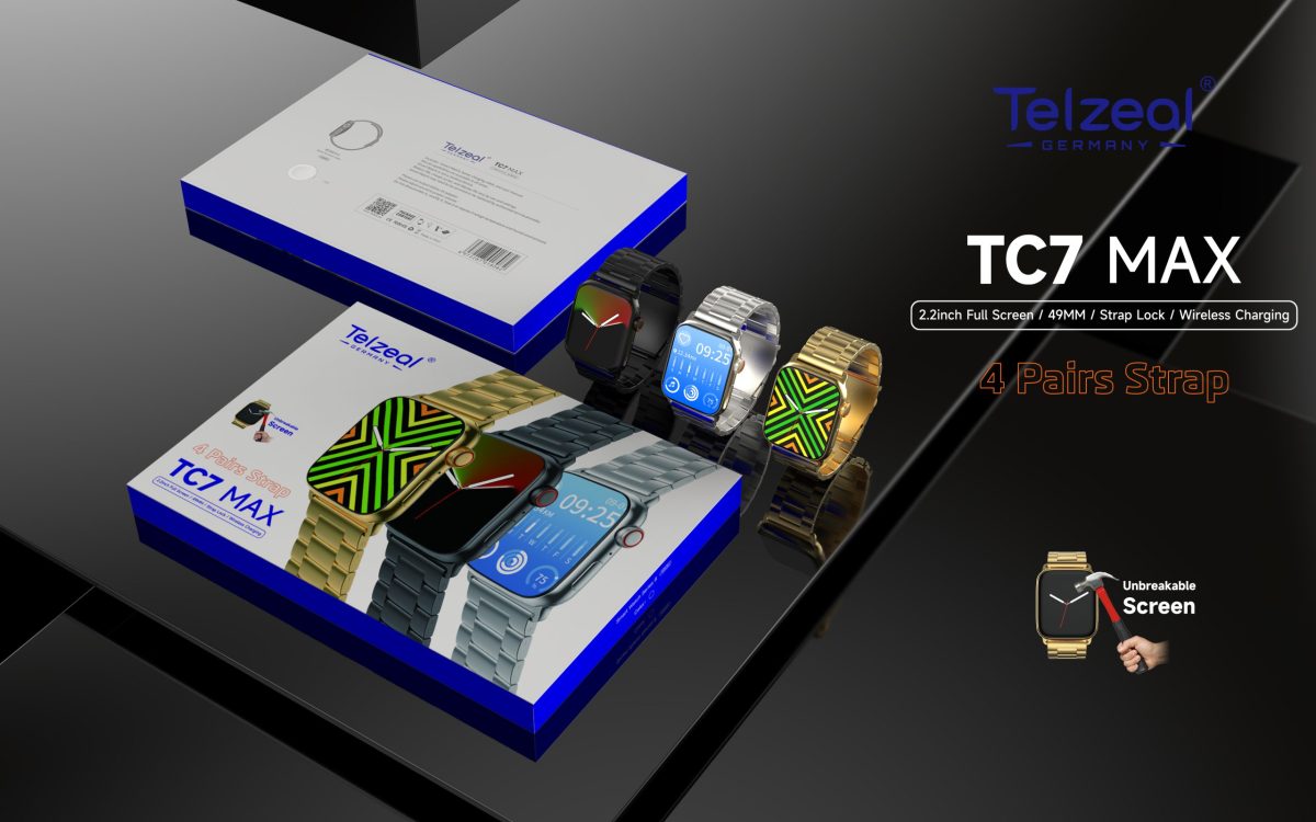ساعت هوشمند تلزیل مدل Telzeal TC7 max