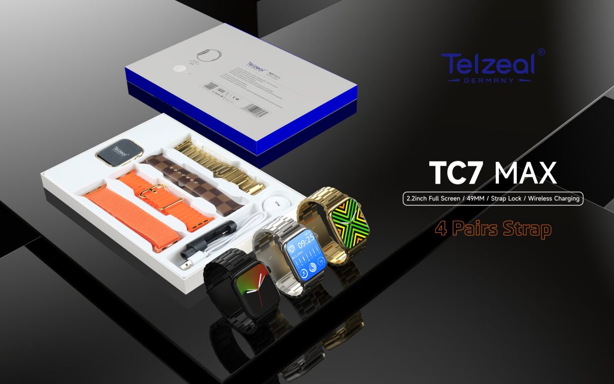 ساعت هوشمند تلزیل مدل Telzeal TC7 max