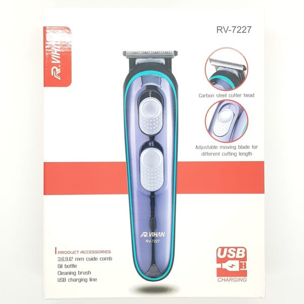 ماشین اصلاح سر و صورت R.VIHAN مدل RV-7227