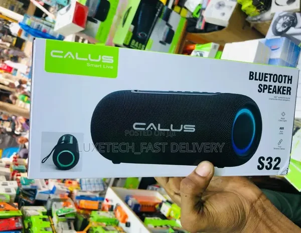 اسپیکر بلوتوثی قابل حمل و ضد آب کالوس مدل S32 برند کالوس