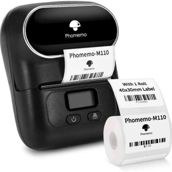 پرینتر همراه ليبل زن حرارتي برند Phomemo مدل M110