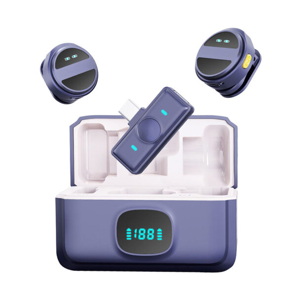 میکروفون یقه ای دو کاربره Microphone Sx21 پورت Type-C و iphone