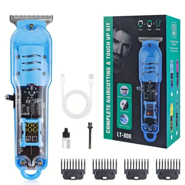 ماشین اصلاح LT-808 با تیغه استیل ضد زنگ و برش مستقیم