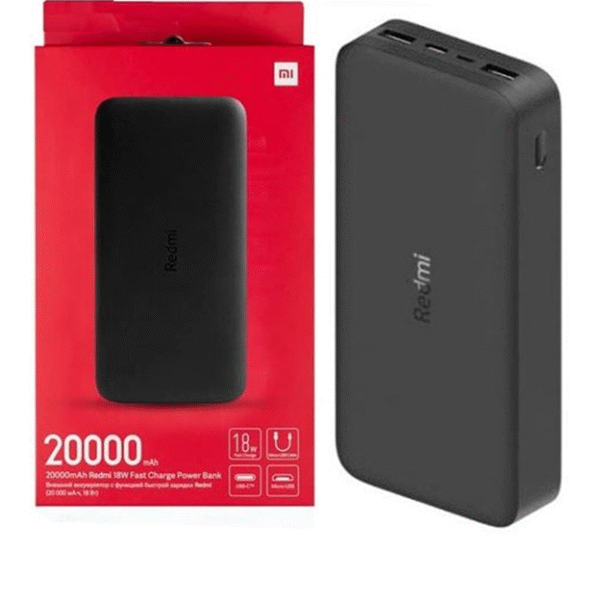 پاوربانک شیائومی ظرفیت ۲۰ هزار