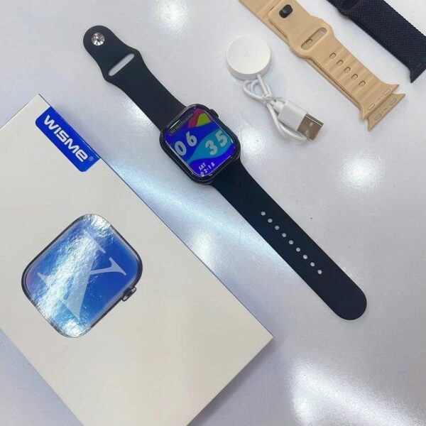 ساعت هوشمند اپل مدل WS-X10 با بند سیلیکون