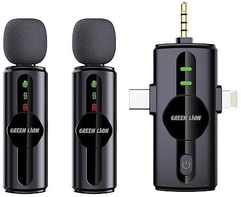 میکروفون یقه ای گرین لاین مدل GM-80X دو کاربره وایرلس