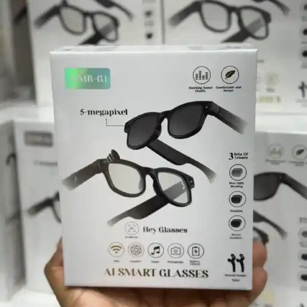 عینک هوشمند دوربین دار مدل AIMB-G1 مجهز به هوش مصنوعی
