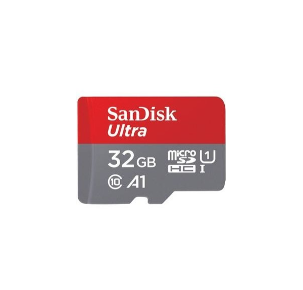 حافظه microSDHC سن دیسک Ultra کلاس ۱۰ استاندارد UHS-I سرعت ۱۰۰MBps ظرفیت ۳۲ گیگابایت