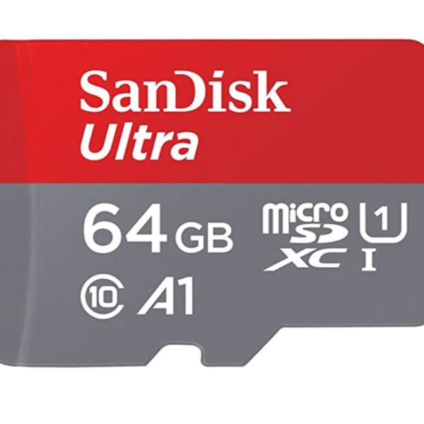 کارت حافظه microSDXC64 سن دیسک مدل Ultra کلاس 10 استاندارد UHS-I U1 سرعت 100MBps ظرفیت 64 گیگابایت