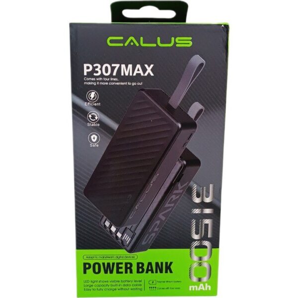 پاور بانک کالوس مدل P307 Max ظرفیت 31500 میلی آمپر ساعت
