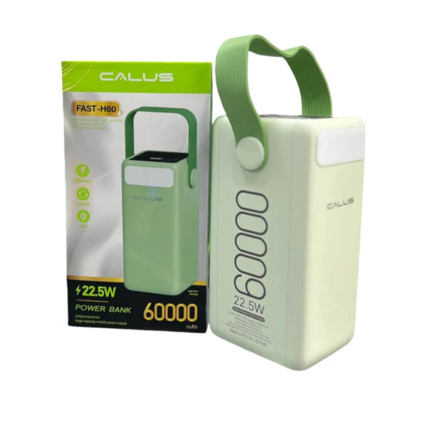 پاوربانک کالوس مدل Fast-H60 ظرفیت 60000 میلی آمپر ساعت