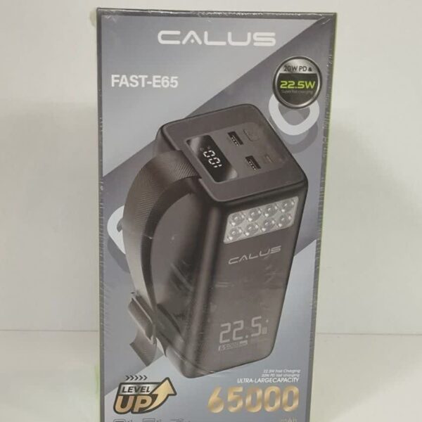 پاوربانک 65000 CALUS مدل FAST E65
