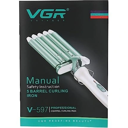 فر کننده مو وی جی آر مدل VGR-597 پنج لول SS