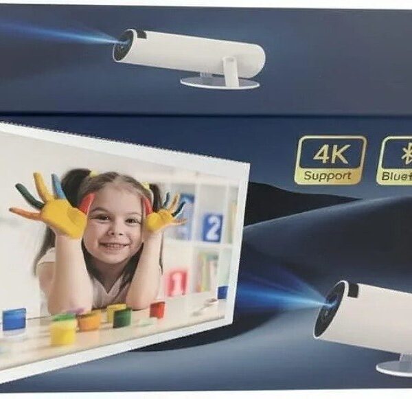 Tanmashi Projector HY300 ویدئو پروژکتور هوشمند قابل حمل