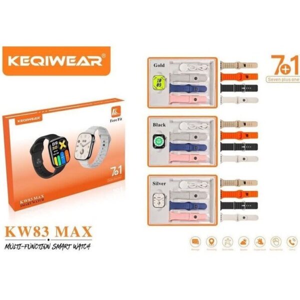 ساعت هوشمند KEQIWEAR مدل KW83 MAX