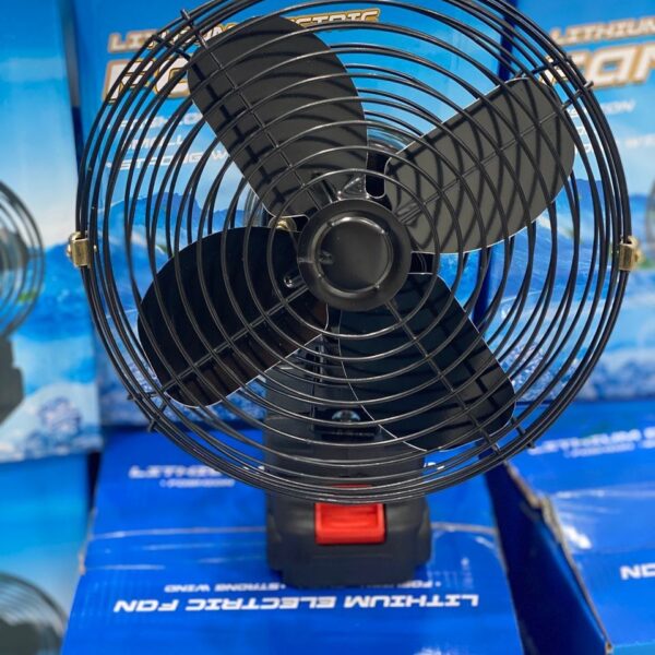 پنکه شارژی لیتیومی فلزی مدل FAN LITHIUM 48V