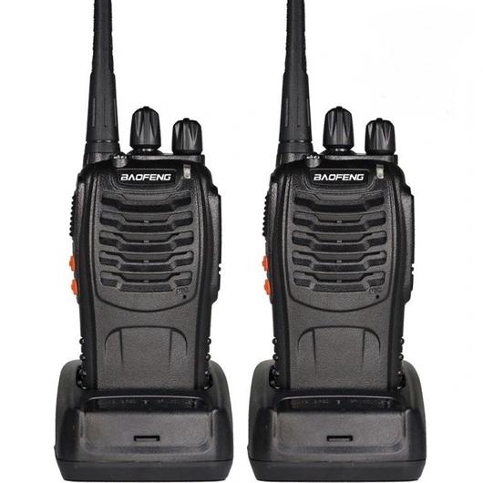 بیسیم واکی تاکی Baofeng 888s باتری تایپ سی - همراه هندزفری (جفت)