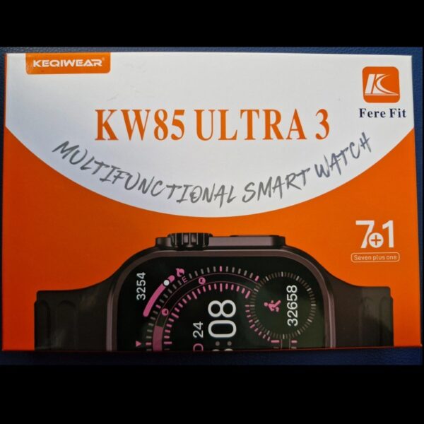 ساعت هوشمند کیوکر مدل KEQIWEAR KW85 ultra3 هفت بند